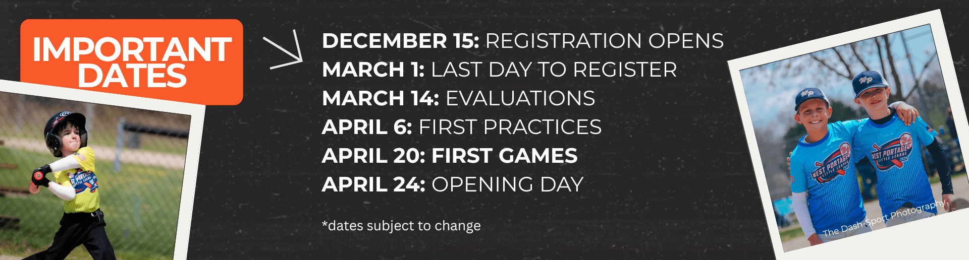 Important Dates